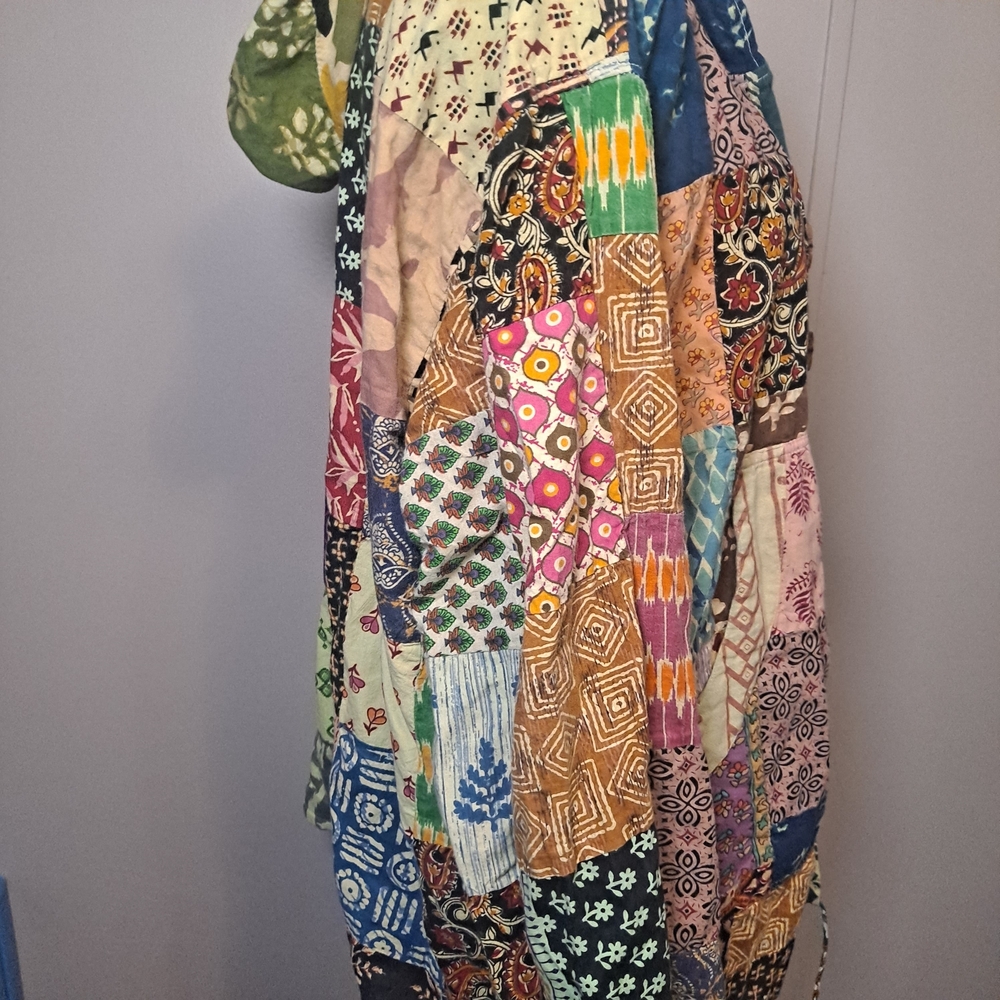 Patchwork Hooded Jacket - image 15